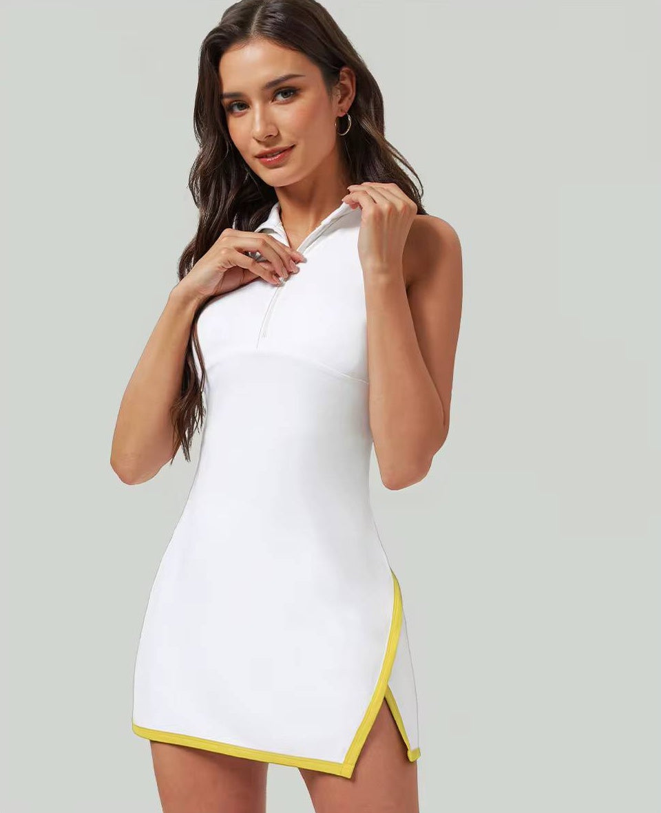Ace Dress Yellow - front view