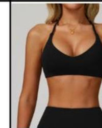 Block Bra Black