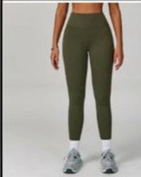Block Leggings Olive