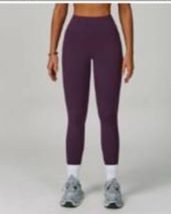 Block Leggings Plum