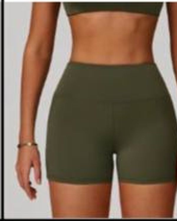 Block Shorts Olive