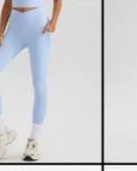Core Leggings Sky Blue