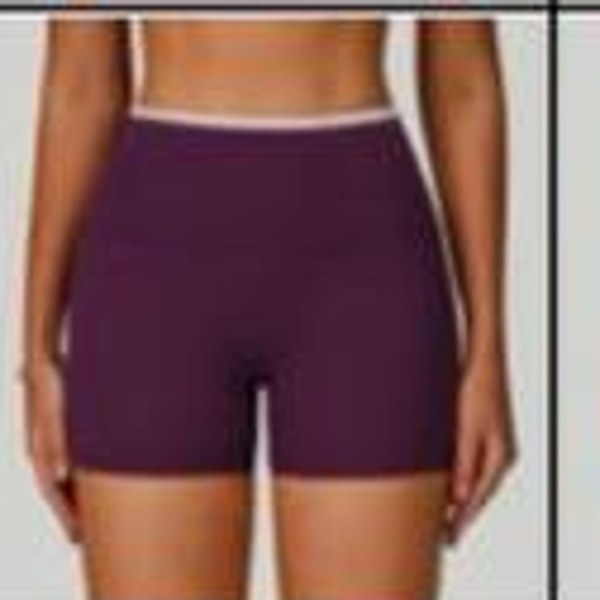 Cross Shorts Plum