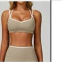 Cross Top Beige