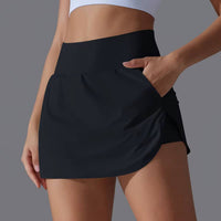 Net Skirt Black