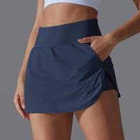 Net Skirt Navy