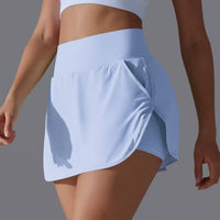 Net Skirt Sky Blue