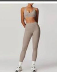 Peak Legging Set Taupe