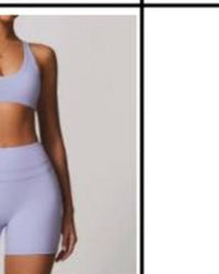 Peak Shorts Set Lilac
