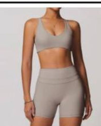 Peak Shorts Set Taupe
