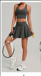 Spin Skirt Charcoal