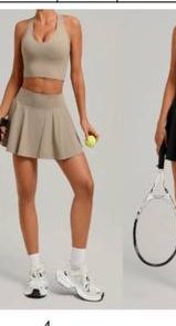 Spin Skirt Khaki