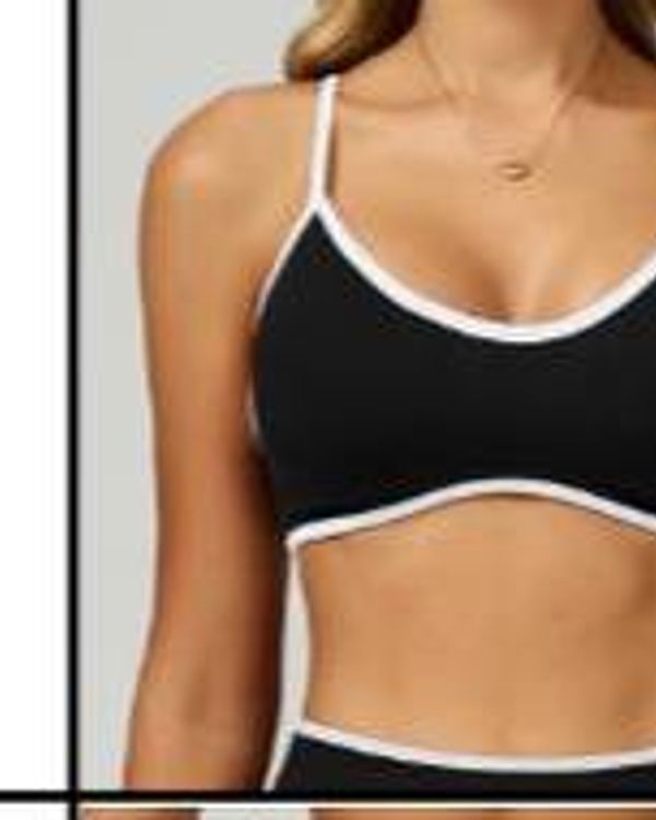 Trim Bra Black