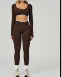Trim Long Set Brown