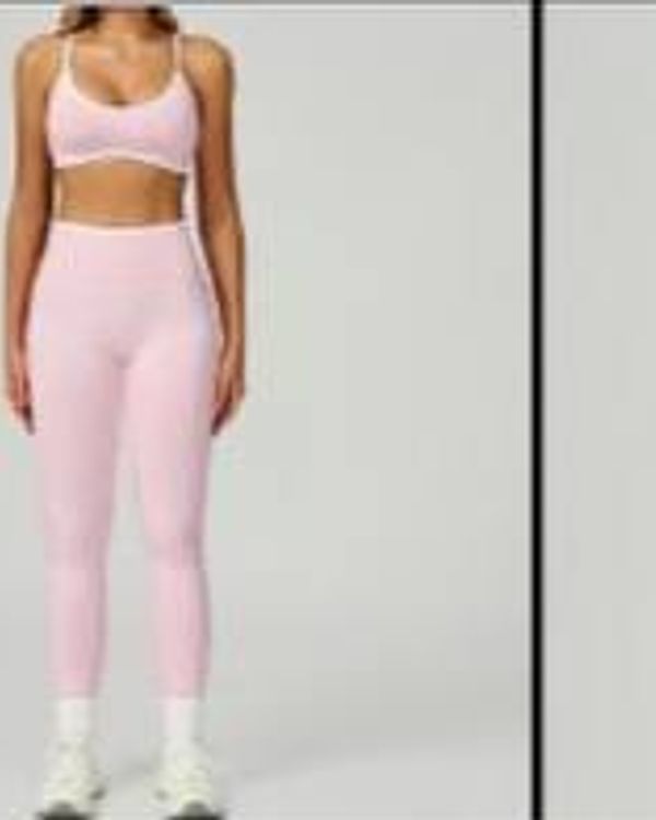 Trim Long Set Pink