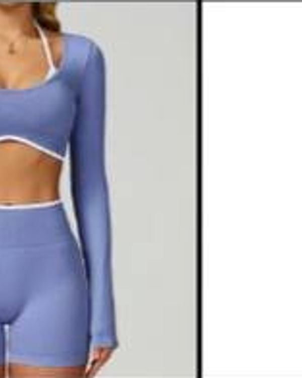 Trim Long Top Lavender