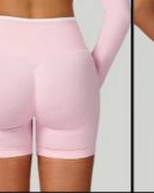 Trim Shorts Pink